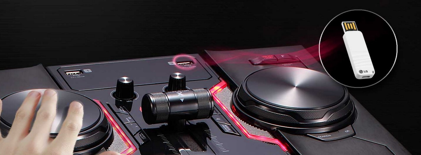LG OM5560 mini hifi DJ