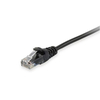 Equip 825456 UTP patch kábel, CAT5e, fekete, 10m