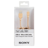 Sony CP-ABP150N USB kábel 1,5m, pezsgő szín