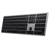 Satechi Slim X3 Bluetooth BACKLIT Wireless Keyboard, US, Space Grau