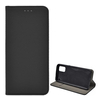 Gigapack álló, bőr hatású flip tok Oppo A72 készülékhez, fekete, rombusz mintás