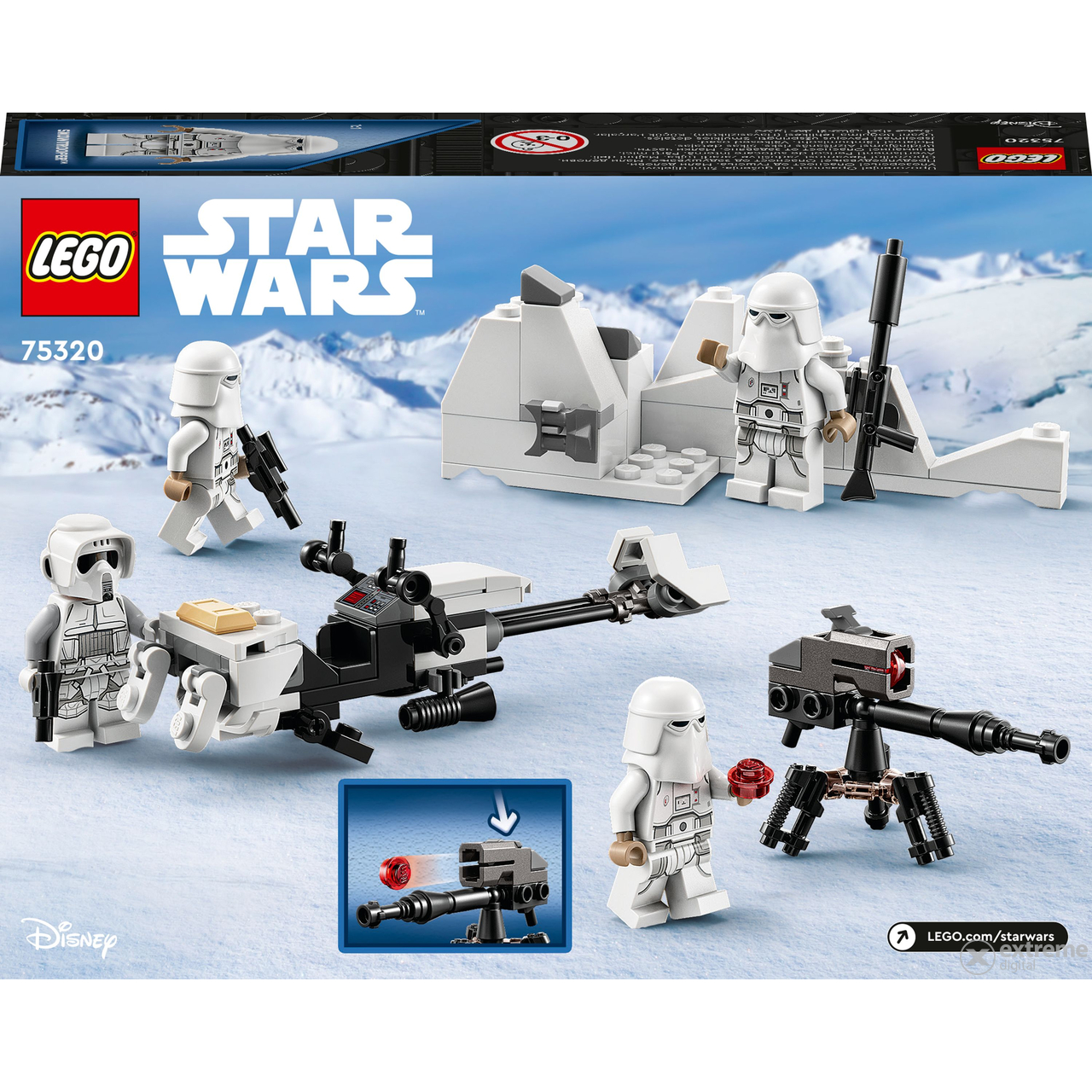 LEGO® Star Wars™ 75320 Bojni komplet sa snowtrooperima