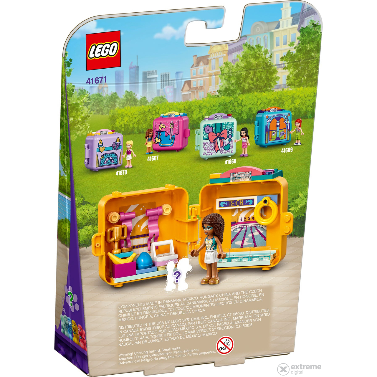 LEGO® Friends 41671 Кубът за плуване на Андреа