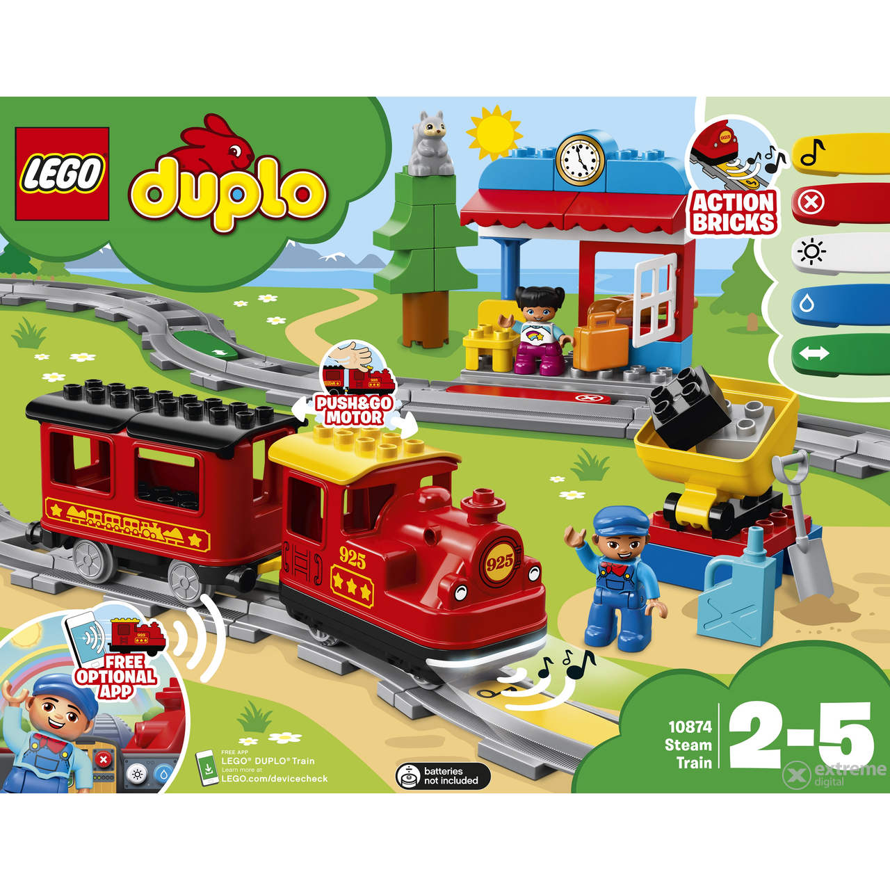 LEGO® DUPLO® Parni vlak 10874