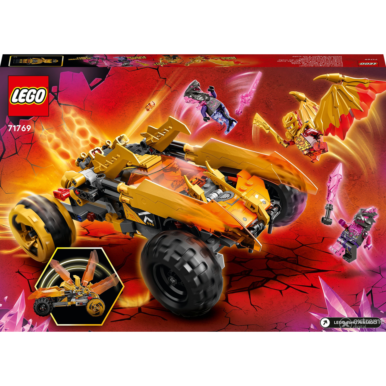 LEGO® Ninjago 71769 Cole dragon cruiser