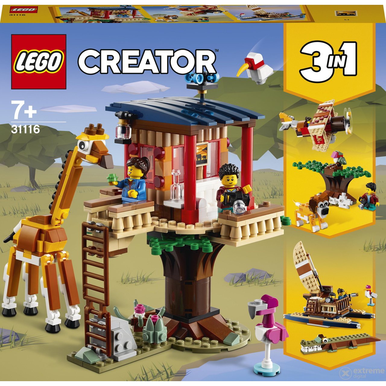 LEGO® Creator 31116 Safari Wildlife Tree House