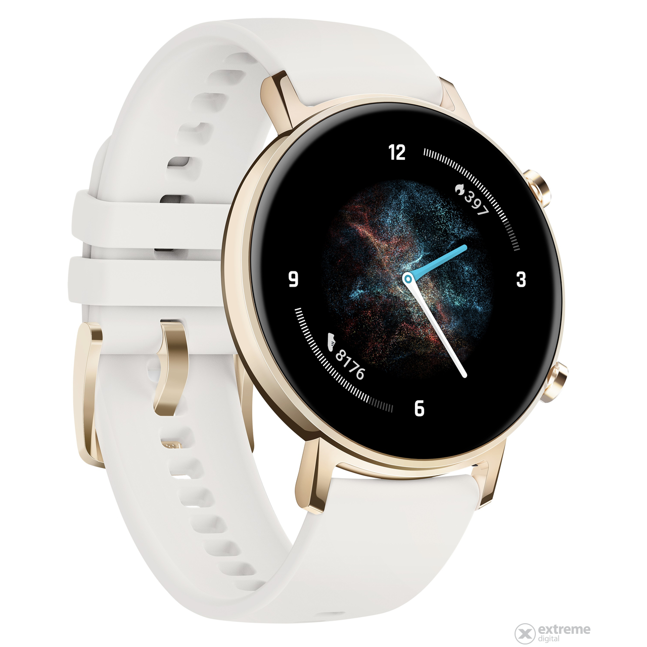 Huawei Watch GT 2 Smartwatch, eisweiß (42mm)