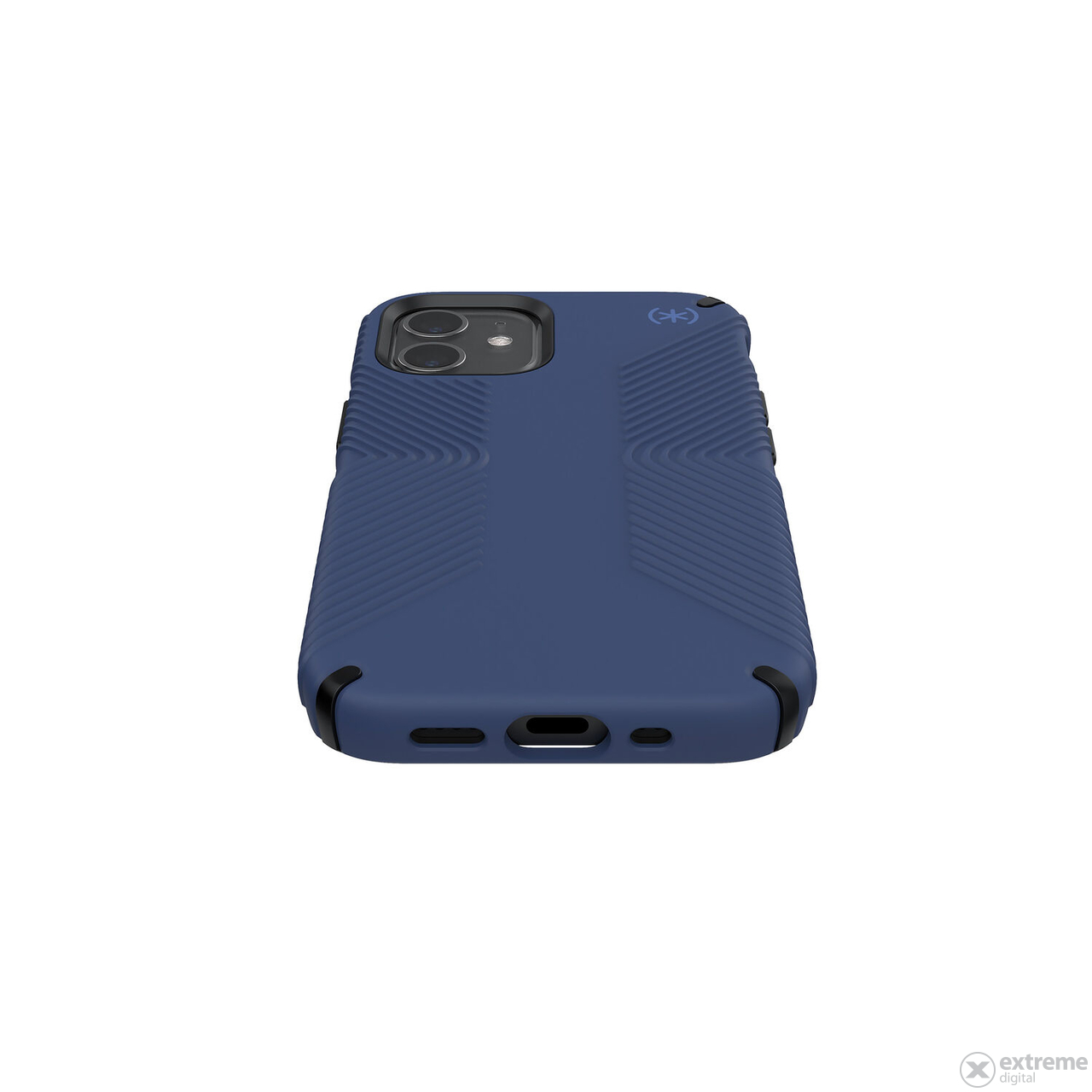 Speck 138475-9128 Presidio2 Grip gumirana/silikonska navlaka za iPhone 12 mini, tamnoplava