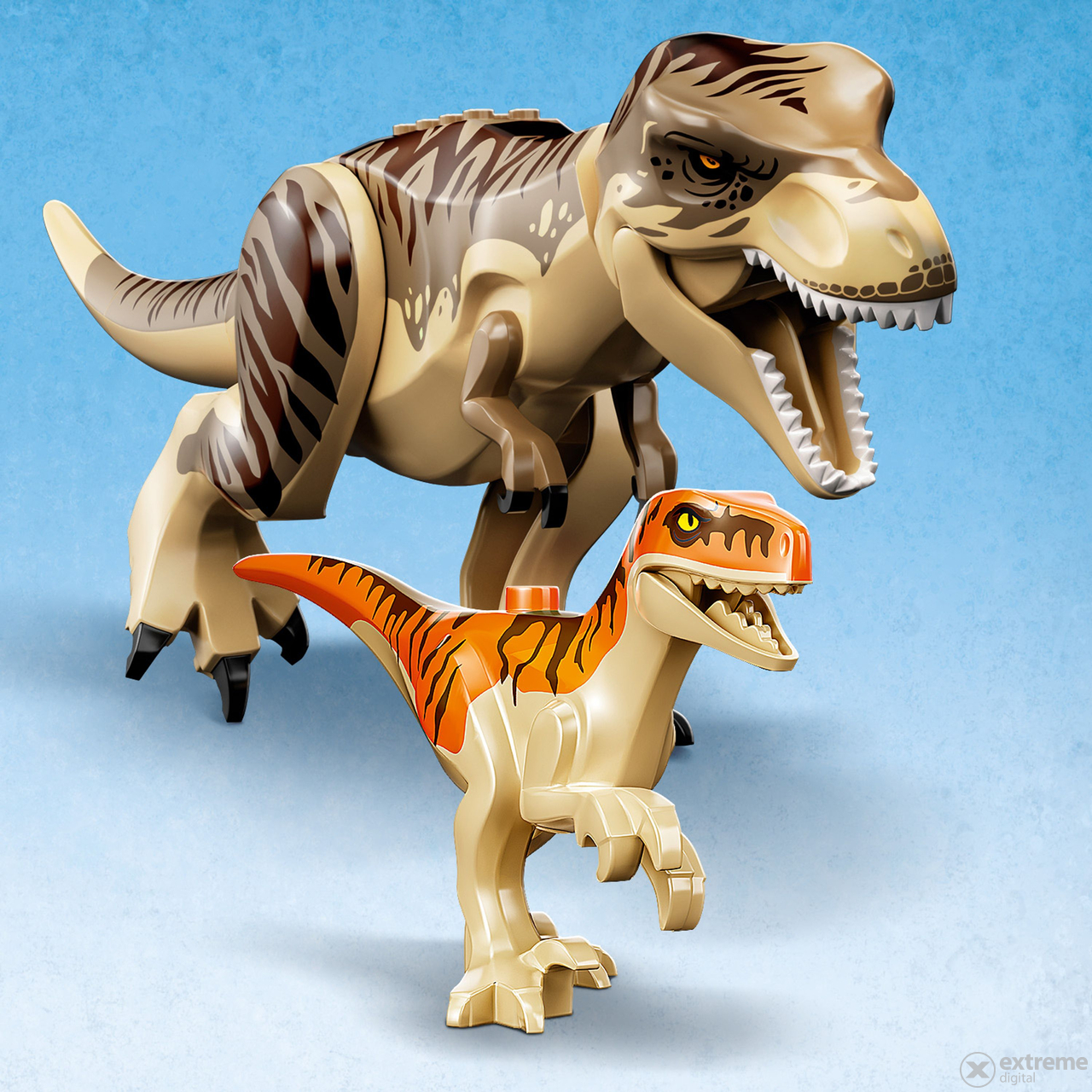 LEGO Jurassic World 76948 T-Rex & Atrociraptor: Dinosaurier-Ausbruch