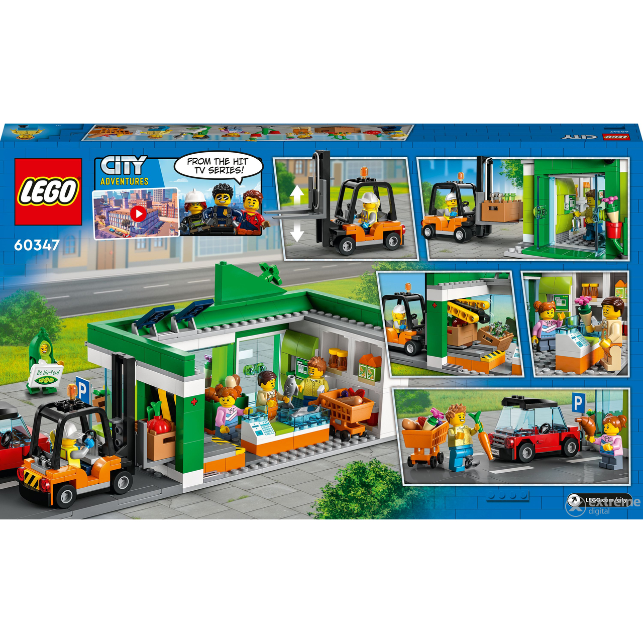 LEGO® My City 60347 Prodavaonica povrća