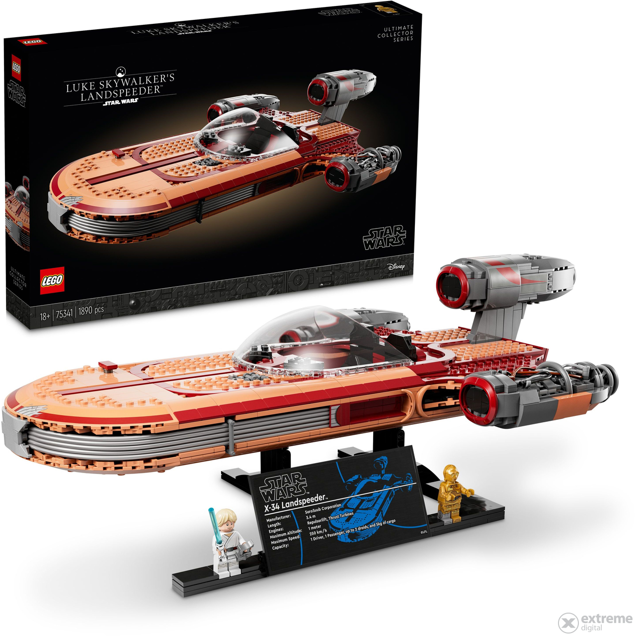 LEGO® Star Wars™ 75341 Luke Skywalker Landspeedere™