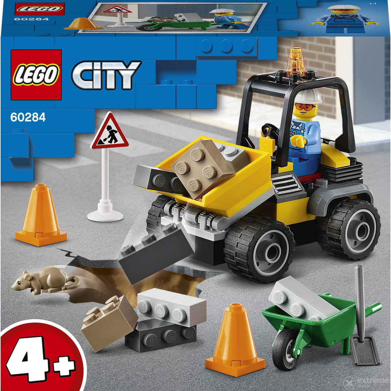 LEGO® City Great Vehicles 60284 Náklaďák silničářů