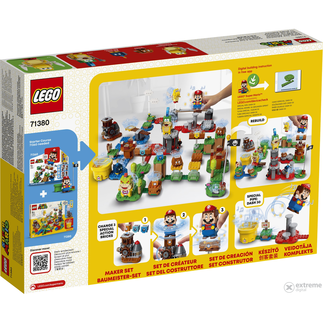 LEGO® Super Mario™ 71380 Baumeister-Set für eigene Abenteuer