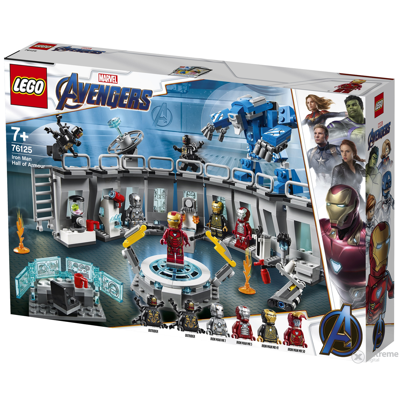 LEGO® Super Heroes 76125 Dvorana Oklopa Iron Mana