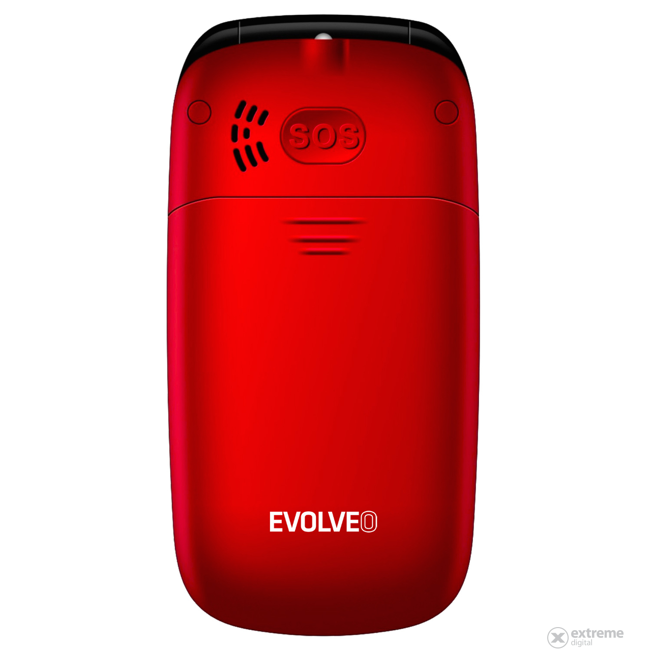 Evolveo EasyPhone EP700 klasičan mobitel za starije osobe, crveni