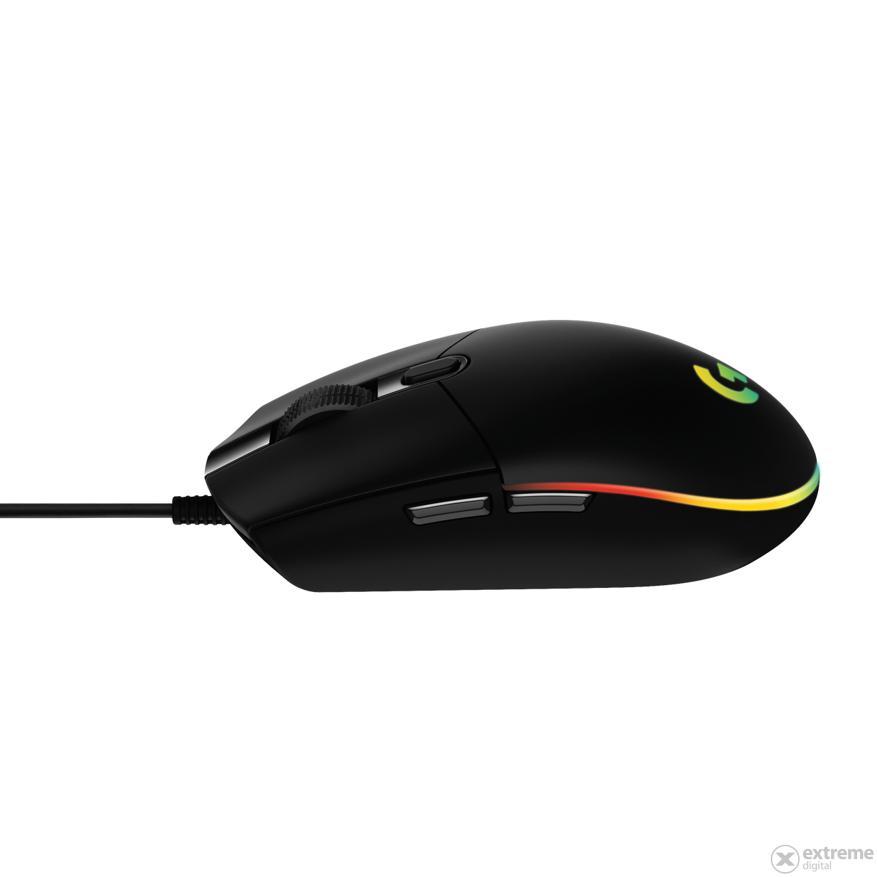 Logitech G203 Lightsync gaming miš, crna