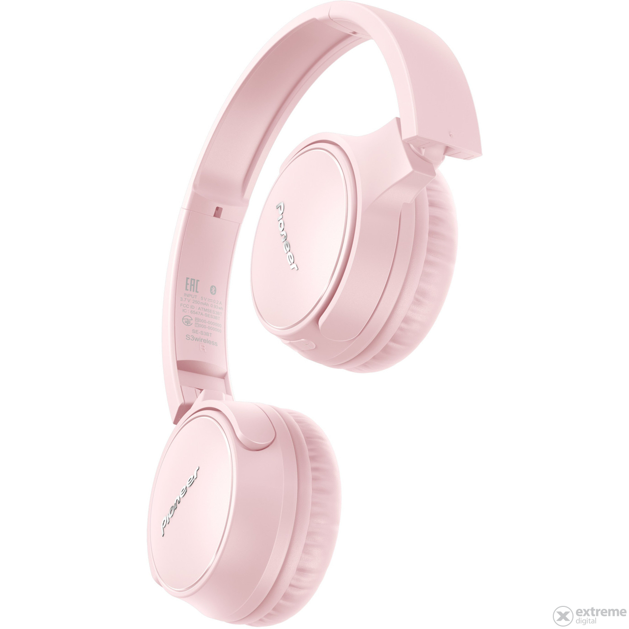 Pioneer SE-S3BT-P Bluetooth fejhallgató, rózsaszín - [bontott]