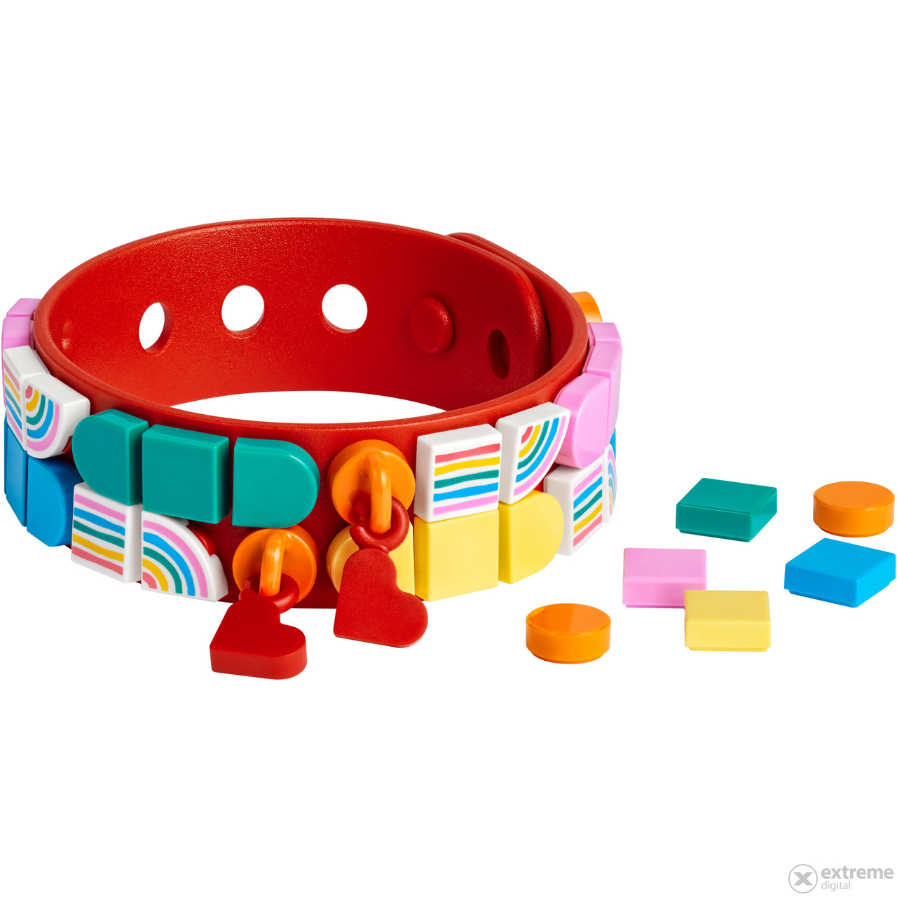LEGO® DOTS 41953 Rainbow narukvica s dodacima