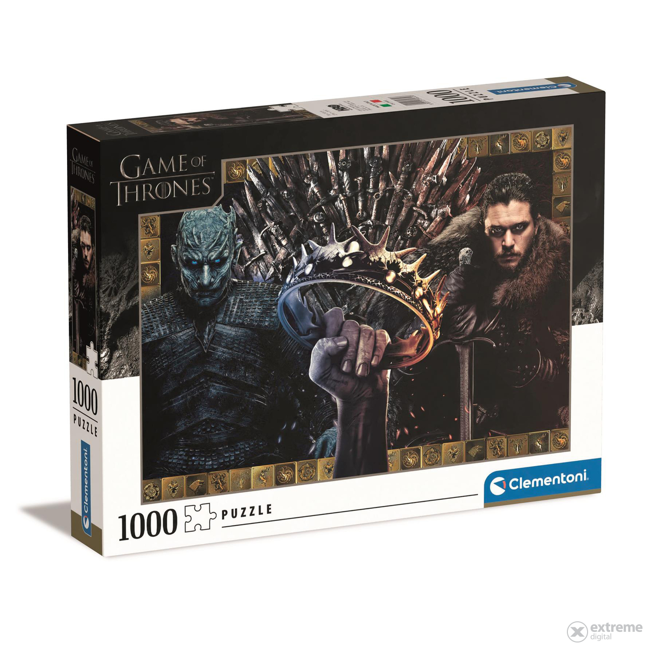 Clementoni Game of Thrones 3. sestavljanka, 1000 db-os (8005125396528)