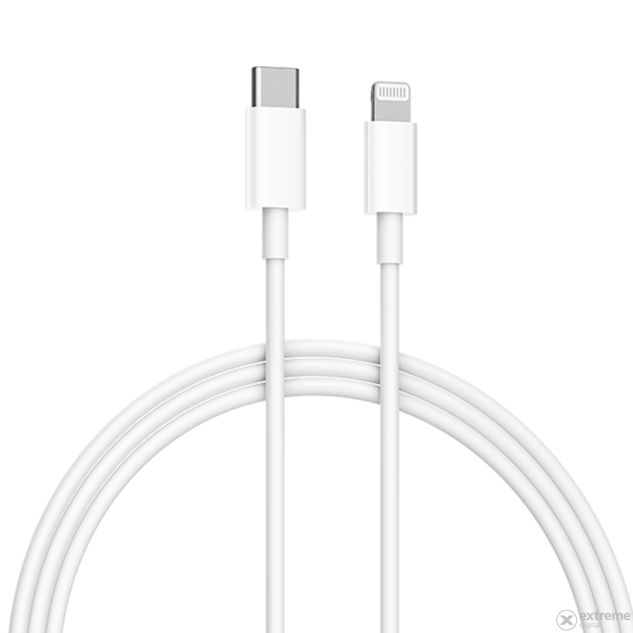 Xiaomi Mi USB Lightning - USB Type C podatkovni kabel, 1m, bijeli