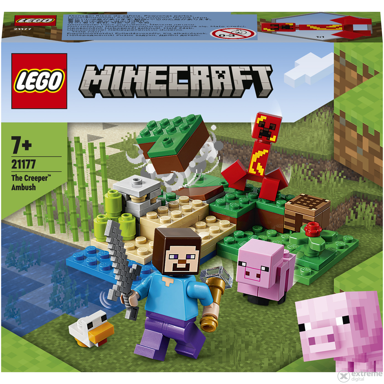 LEGO® Minecraft™ 21177 Der Hinterhalt des Creeper
