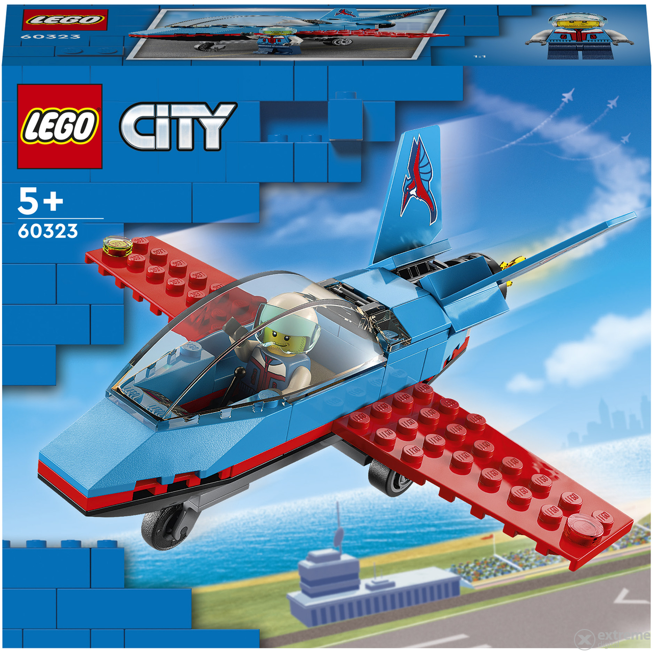 LEGO® City Great Vehicles 60323 Kaskadérské letadlo