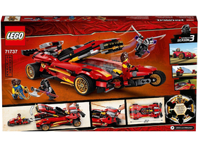 LEGO® Ninjago™ 71737 Kaiův červený bourák