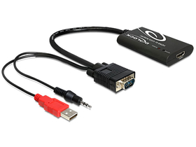 Delock HDMI / VGA adapter sa audio funkcijom