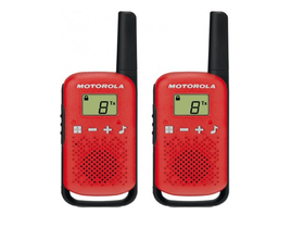 Motorola TALKABOUT T42 walkie talkie, piros
