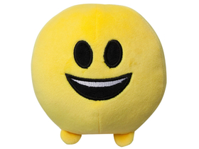 Imoji Plüschball,  18 cm - lächelnd