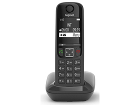 Gigaset AS690 vezeték nélküli (DECT) telefon, fekete