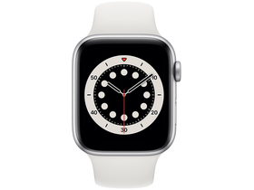 Apple Watch Series 6 GPS, 44mm, Silver (M00D3HC/A)