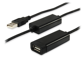 Equip USB2.0, A-A aktivni produžni kabel sa dvostrukom zaštitom, muško/žensko, 15m (133311)