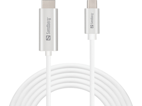 Sandberg  USB-C/HDMI kabel(4K/32Hz, 2m), bijeli
