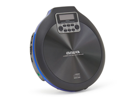 Aiwa PCD-810BL Přenosný CD přehrávač v černo/modré barvě