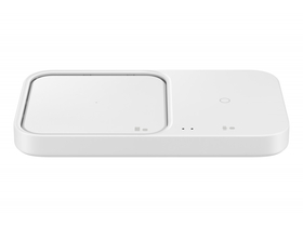 Samsung Kabelloses Doppel-Ladepad, Weiß