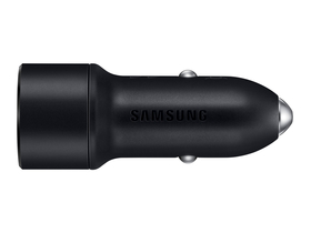 Samsung EP-L1100NBEGWW dvostruki brzi auto punjač, crni