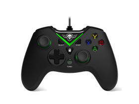 Spirit of Gamer PGX WIRED gamepad Xbox ONE i PC kompatibilnost, crne-zelene