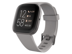Fitbit Versa 2 Fitness Smartwatch (NFC), grau/nebelgrau