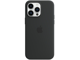 Apple iPhone 14 Pro Max Silikonska maska, MagSafe, Midnight black