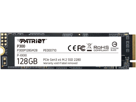 Patriot P300 128 GB SSD, NVMe, M.2.