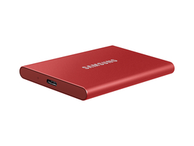 Samsung 2TB - MU-PC2T0R/WW externý SSD disk (T7 Touch external, červený, USB 3.2, 2TB)