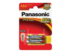 Panasonic Pro Power alkáli AAA mikroelem 2db