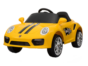Mappy MP-2988 Elektrické autíčko - sportovní auto, žluté