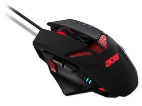 Acer Nitro gamer miš, crna/crvena