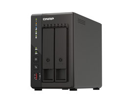 QNAP NAS 2 Celeron J6412 z 2 režama 4x2,6GHz, 8GB RAM, 2x2500Mbps, 2xHDMI1.4b, 2xUSB3.2Gen2, 2xM.2 2280 PCIe reža- TS-253E-8G