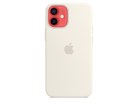 Apple iPhone 12 mini silikonski, beli