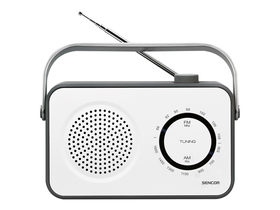 Sencor SRD 2100 W hordozható rádió, fehér