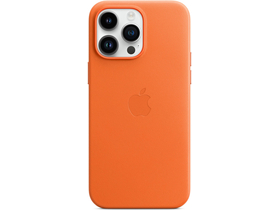 Apple iPhone 14 Pro Max kožna futrola, MagSafe, Narančasta