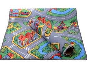 City tepih za djecu, auto cesta, dimenzije: 75X100 cm